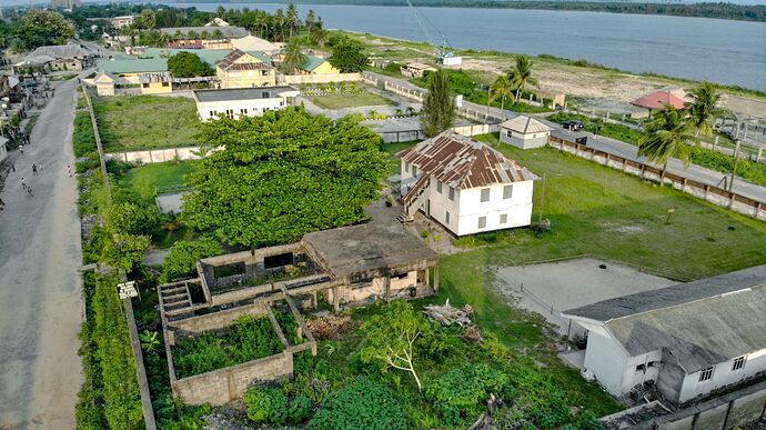Badagry aerial view